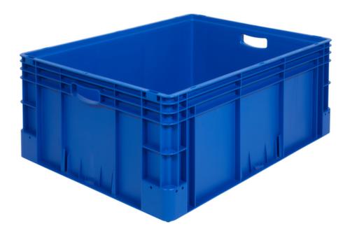 Industriële stapelbak, blauw, inhoud 132 l  L