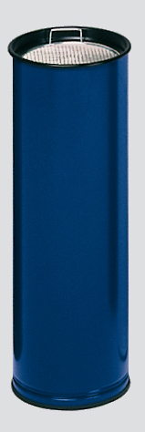 VAR Staande asbak H 66, RAL5010 gentiaanblauw  L