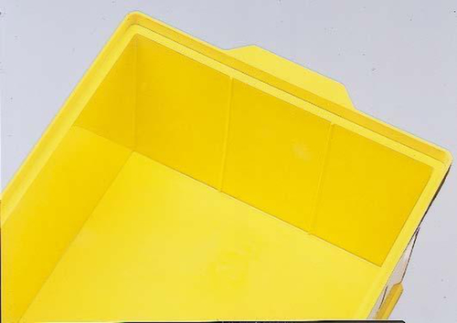 Kappes Zichtbak RasterPlan® Favorit, geel, diepte 290 mm  L