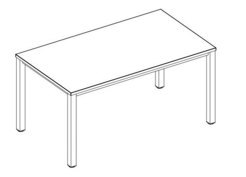 Nowy Styl Bureau E10 met 4-voetonderstel  L