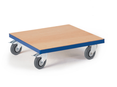 Rollcart Kistdolly met houten laadruimte, draagvermogen 250 kg, TPE banden  L