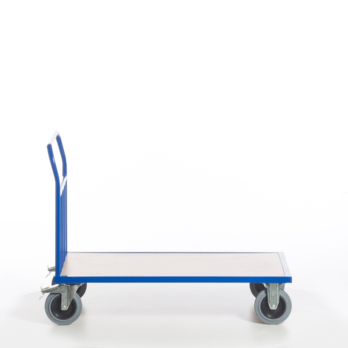 Rollcart Kopwandwagen van buismateriaal, draagvermogen 500 kg, laadvlak lengte x breedte 1200 x 800 mm