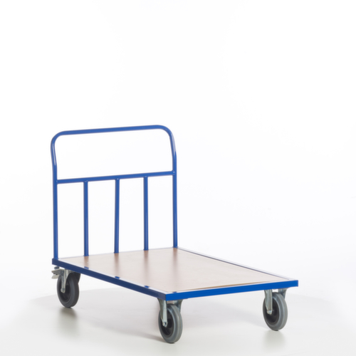 Rollcart Kopwandwagen van buismateriaal, draagvermogen 500 kg, laadvlak lengte x breedte 1200 x 800 mm  L