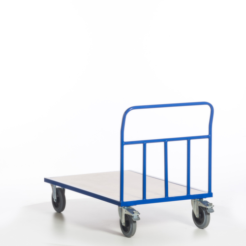 Rollcart Kopwandwagen van buismateriaal, draagvermogen 500 kg, laadvlak lengte x breedte 1200 x 800 mm  L