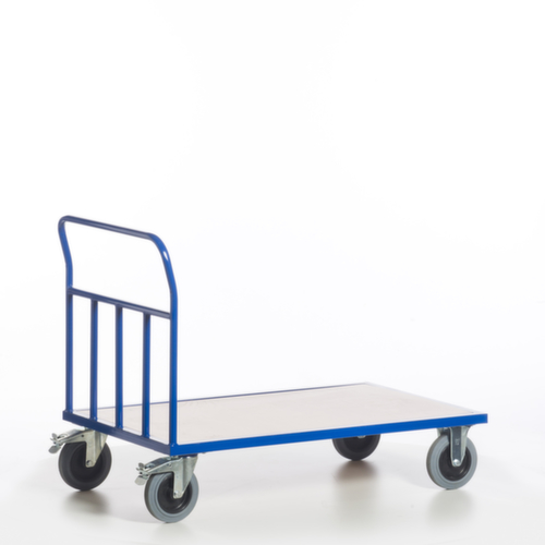 Rollcart Kopwandwagen van buismateriaal, draagvermogen 500 kg, laadvlak lengte x breedte 1200 x 800 mm  L