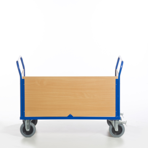 Rollcart Wagen met drie wanden, draagvermogen 600 kg, laadvlak lengte x breedte 1200 x 780 mm  L