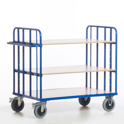 Rollcart Etagewagen met stalen buiswanden  L