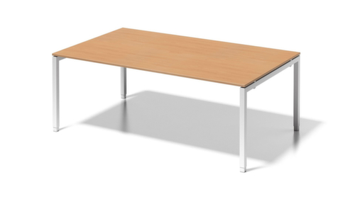 Bisley In hoogte verstelbare vergadertafel/directiebureau Cito, breedte x diepte 2000 x 1200 mm, plaat beuken  L