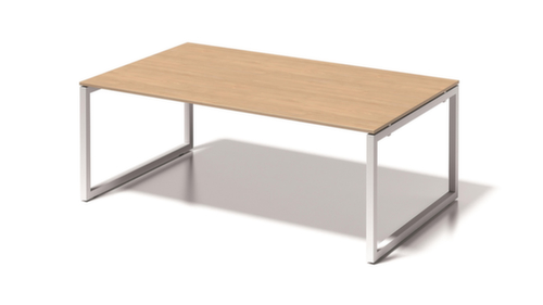 Bisley Vergadertafel en directiebureau Cito met sledeframe, breedte x diepte 2000 x 1200 mm, plaat esdoorn  L