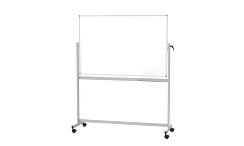 MAUL Mobiel draaibaar whiteboard MAULstandard, hoogte x breedte 1950 x 1350 mm  L