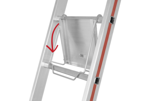 Hymer Ophangen voor staande ladder met sporten, 250 mm  L