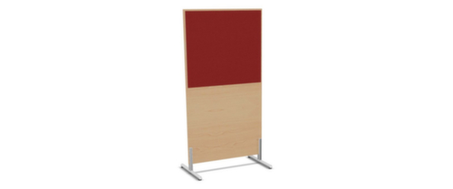 Nowy Styl Scheidingswand E10 van hout met stoffen bekleding, hoogte x breedte 1545 x 800 mm  L