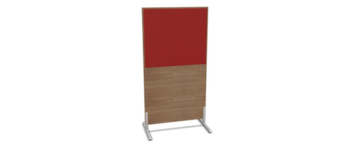 Nowy Styl Scheidingswand E10 van hout met stoffen bekleding, hoogte x breedte 1545 x 800 mm  L