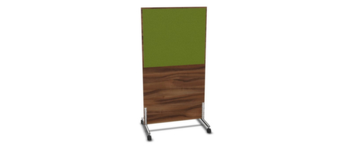 Nowy Styl Scheidingswand E10 van hout met stoffen bekleding, hoogte x breedte 1545 x 800 mm  L