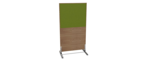 Nowy Styl Scheidingswand E10 van hout met stoffen bekleding, hoogte x breedte 1545 x 800 mm  L