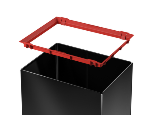 Hailo Afvalbak Big-Box Swing L met zelfsluitend tuimeldeksel, 35 l, zwart Missing translation L