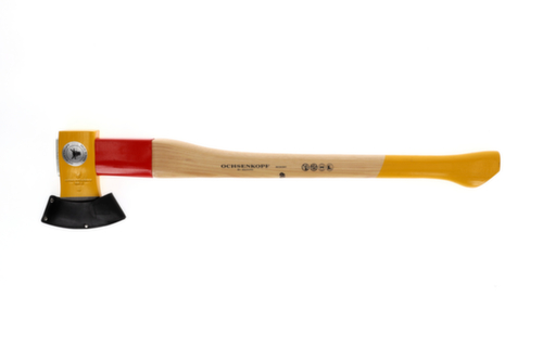 OX 648 H-1257 SPALT-FIX-Axe ROTBAND-PLUS met 70cm hickory handvat  L