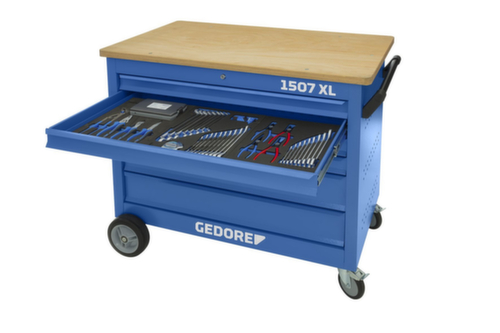 GEDORE 1507 XL 40200 Rolwerkbank met 6 laden  L