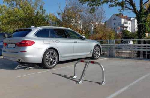 Inklapbare parkeerbeugel SESAM, hoogte 455 mm, voor vastschroeven  L