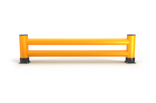 a.m.p.e.r.e. Aanrijdbeveiliging voor stelling Rack Mammut®, hoogte x lengte 600 x 2500 mm  L