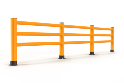 a.m.p.e.r.e. balustradesysteem Rack Mammut®, leuning, lengte 6000 mm  L