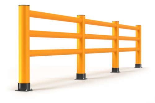 a.m.p.e.r.e. balustradesysteem Rack Mammut®, leuning, lengte 6000 mm  L