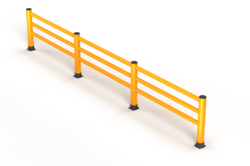 a.m.p.e.r.e. balustradesysteem Rack Mammut®, leuning, lengte 6000 mm  L