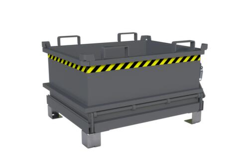 Bauer Mini-bodemklepcontainer MSB 250 in RAL7005 muisgrijs  L