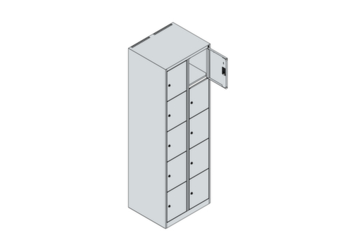 C+P Lockersysteem Classic Plus, 10 vakken  L