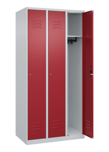 C+P locker Classic Plus met 3 vakken, vakbreedte 300 mm  L