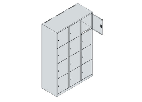 C+P Lockersysteem Classic Plus, 12 vakken  L