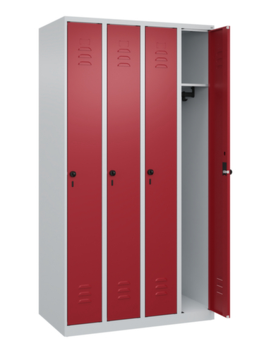 C+P locker Classic Plus met 4 vakken, vakbreedte 250 mm  L