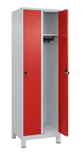 C+P locker Classic Plus met 2 vakken, vakbreedte 300 mm  L