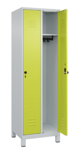 C+P locker Classic Plus met 2 vakken, vakbreedte 300 mm  L