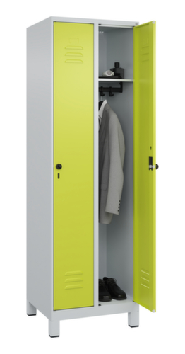 C+P locker Classic Plus met 2 vakken, vakbreedte 300 mm  L