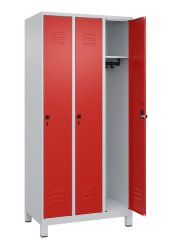 C+P locker Classic Plus met 3 vakken, vakbreedte 300 mm  L