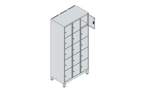 C+P Lockersysteem Classic Plus, 15 vakken  L