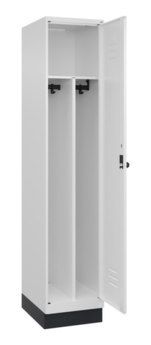 C+P Locker Classic Plus voor scheiding van kleding, vakbreedte 400 mm  L