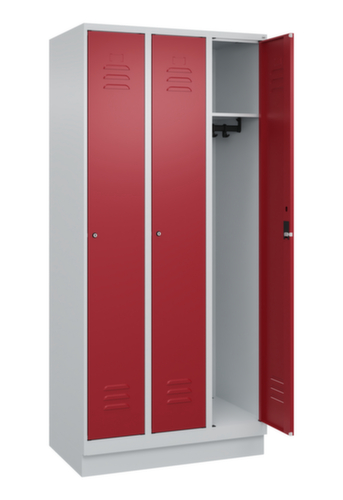 C+P locker Classic Plus met 3 vakken, vakbreedte 300 mm  L