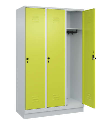 C+P locker Classic Plus met 3 vakken, vakbreedte 400 mm  L