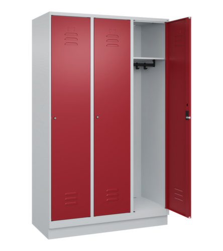 C+P locker Classic Plus met 3 vakken, vakbreedte 400 mm  L