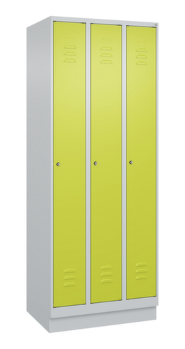 C+P locker Classic Plus met 3 vakken, vakbreedte 250 mm