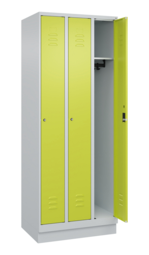 C+P locker Classic Plus met 3 vakken, vakbreedte 250 mm  L