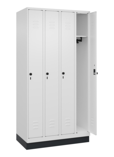 C+P locker Classic Plus met 4 vakken, vakbreedte 250 mm  L