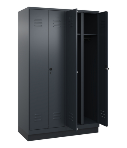 C+P Locker Classic Plus voor scheiding van kleding, vakbreedte 300 mm  L