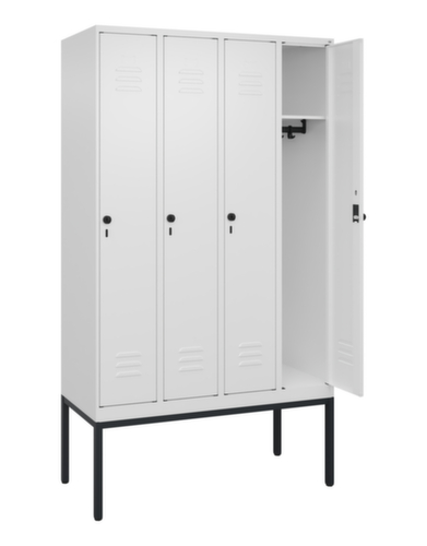 C+P locker Classic Plus met 4 vakken, vakbreedte 300 mm  L