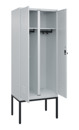 C+P Locker Classic Plus voor scheiding van kleding, vakbreedte 400 mm  L