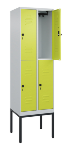 C+P Dubbeldekse locker Classic Plus, vakbreedte 300 mm  L