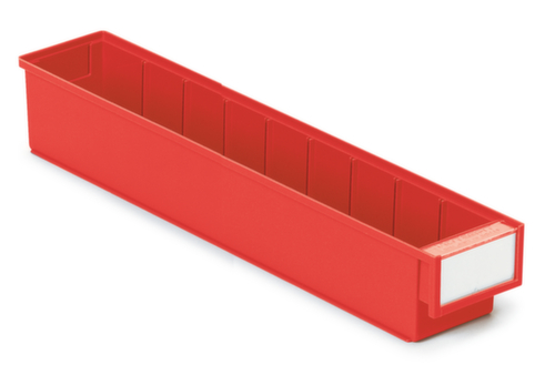 Treston Stevige stellingbak, rood, diepte 500 mm  L