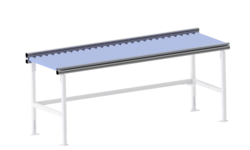 Rocholz Zijgeleiding System Flex voor paktafel voor paktafel, hoogte 40 mm  L